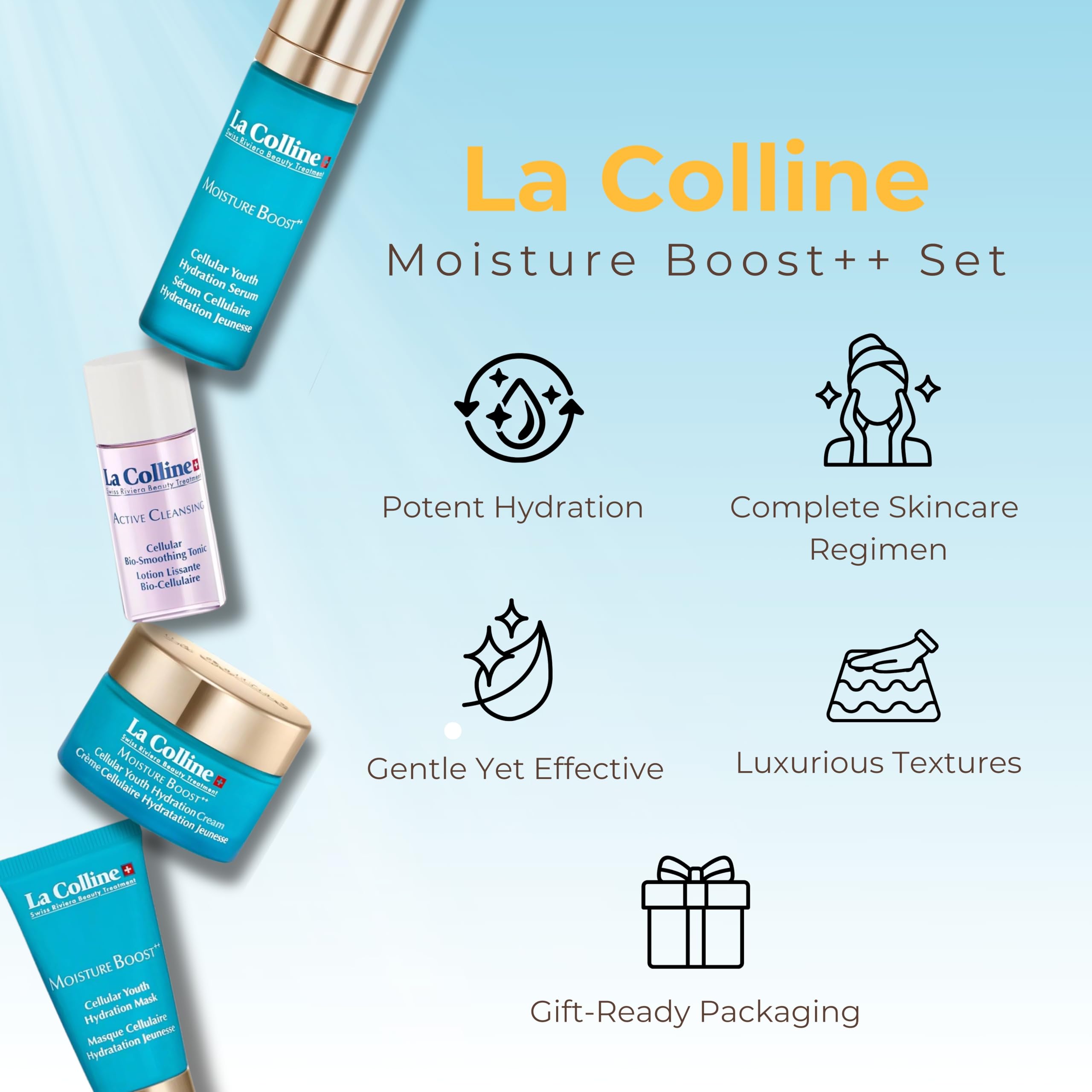 Amazon.com : La Colline Moisture Boost Gift Set, Cellular Youth